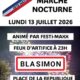 Fête Nationale lundi 13 juillet à Blasimon