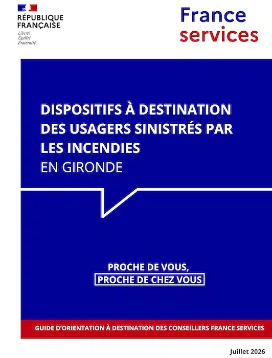 France Services accompagne les usagers sinistrés par les incendies en Gironde – France services de Sauveterre de Guyenne France Services accompagne les usagers sinistrés par les incendies en Gironde – France services de Sauveterre de Guyenne
