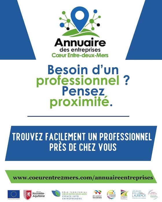 Annuaire des entreprises du Coeur Entre deux mers Annuaire des entreprises du Coeur Entre deux mers