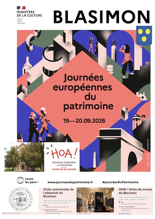 Journées du patrimoine au musée et à l&rsquo;abbaye de Blasimon – 19 & 20 septembre 2026