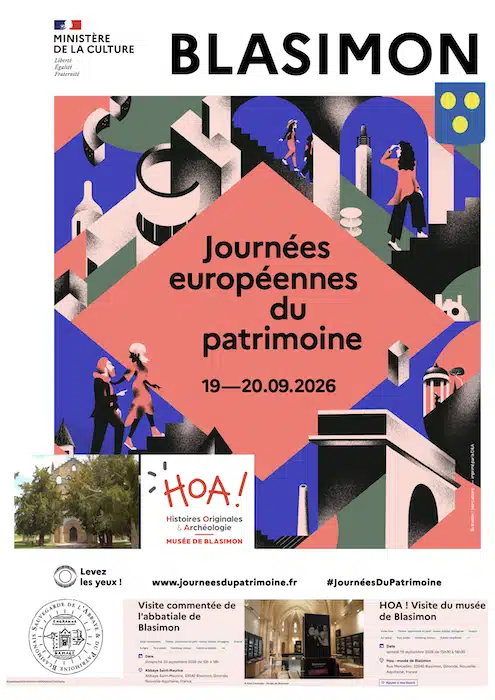 Journées du patrimoine au musée et à l&rsquo;abbaye de Blasimon – 19 & 20 septembre 2026